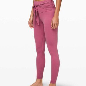 Lululemon Align Pant 28" *Wrap Waist in Moss Rose